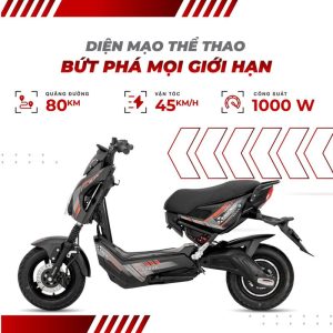 Xe máy điện Osakar Xmen New diện mạo thể thao hầm hố giúp bạn bứt phá mọi giới hạn