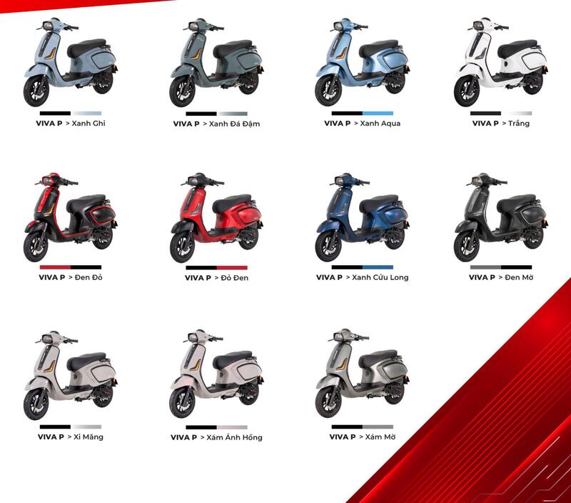 Các dòng xe 50cc của thương hiệu OSAKAR sở hữu 11 màu sắc độc bản giúp người mua thỏa sức lựa chọn, thể hiện chất tôi phong cách