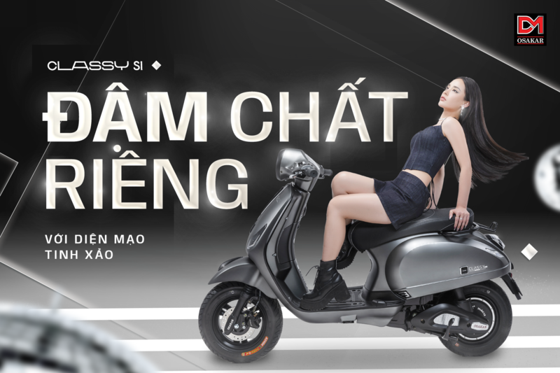 Tỏa sáng phong cách riêng với đa dạng màu sắc xe máy điện thể thao