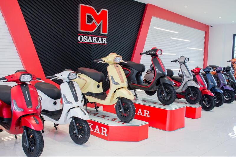 OSAKAR sở hữu đa dạng mẫu thiết kế xe máy điện cho học sinh lựa chọn