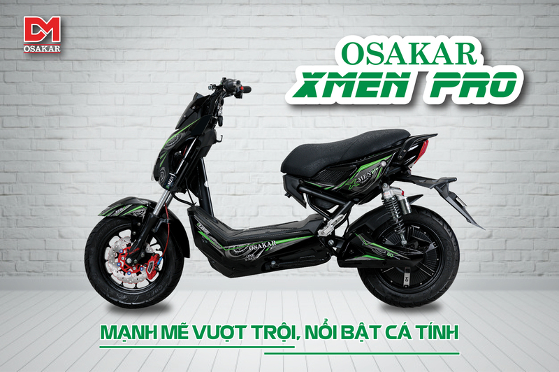 Xe OSAKAR Xmen Pro - mạnh mẽ vượt trội, nổi bật cá tính như một chiến thần trên mọi cung đường