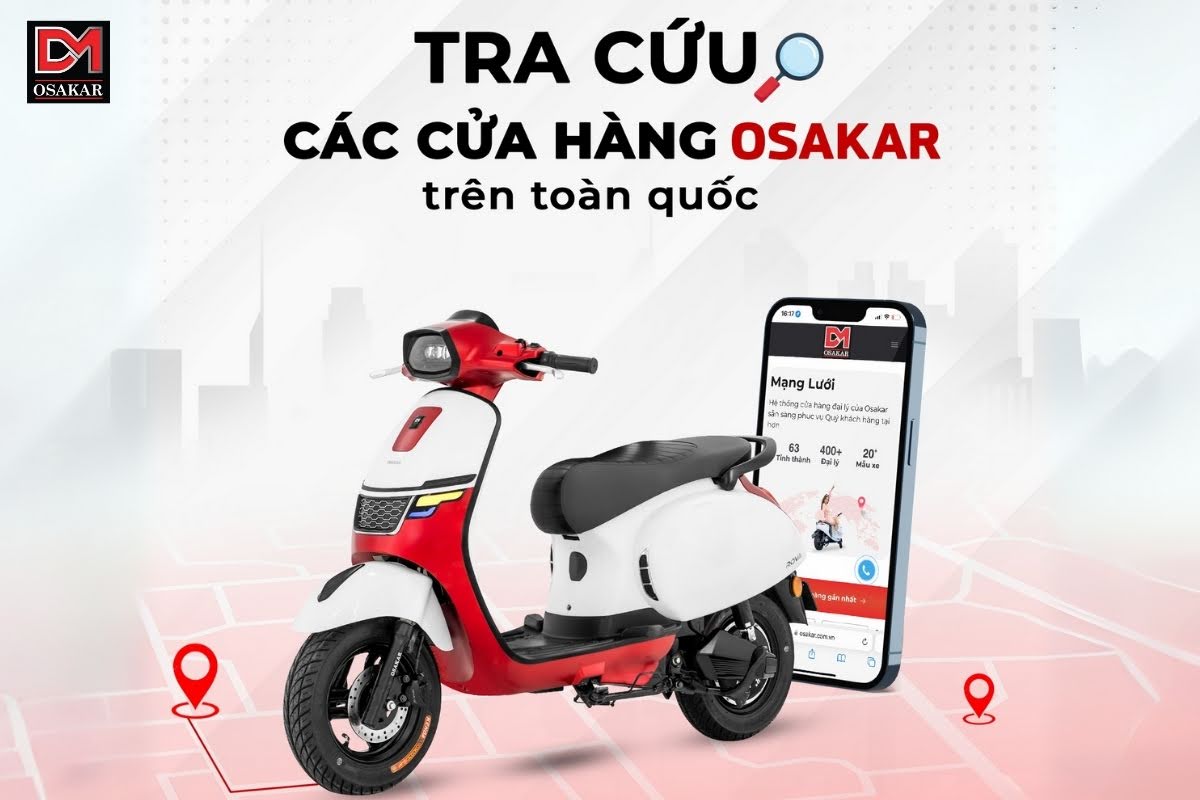 Mua xe điện OSAKAR chính hãng
