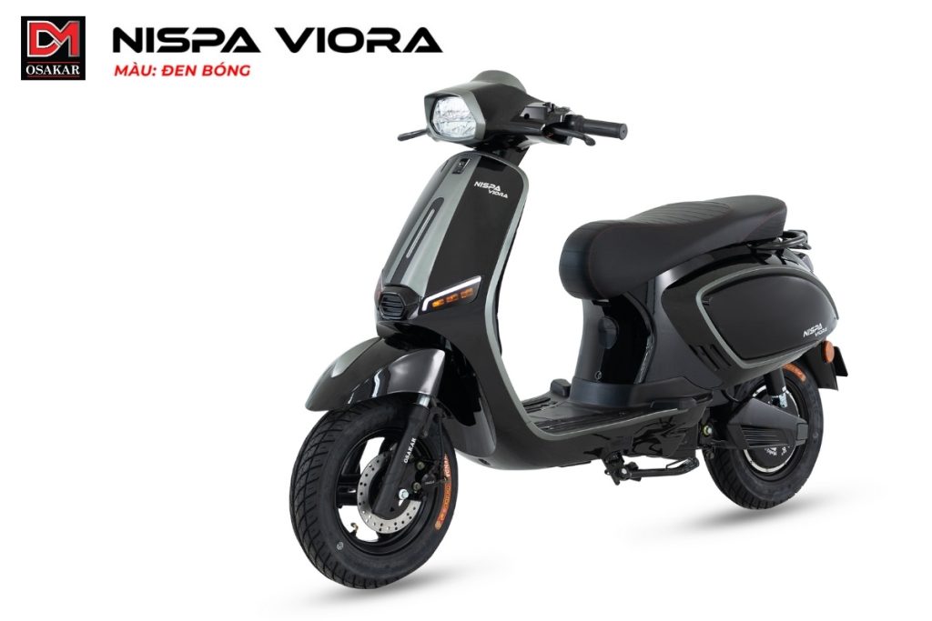 NISPA VIORA đen bóng