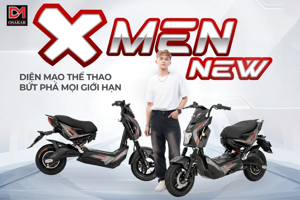 Với thiết kế trẻ trung và năng động, Xmen New giúp bạn tự tin trên mọi cung đường, khẳng định phong cách riêng biệt của mình.