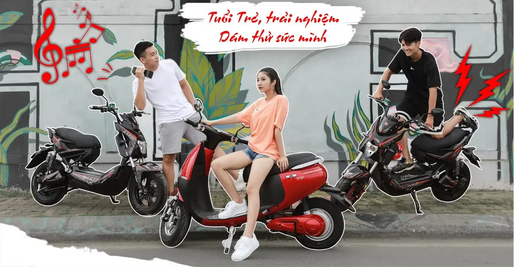 Xe điện Xmen có thể di chuyển lên đến 100 km sau mỗi lần sạc đầy, lý tưởng cho nhu cầu di chuyển hằng ngày.