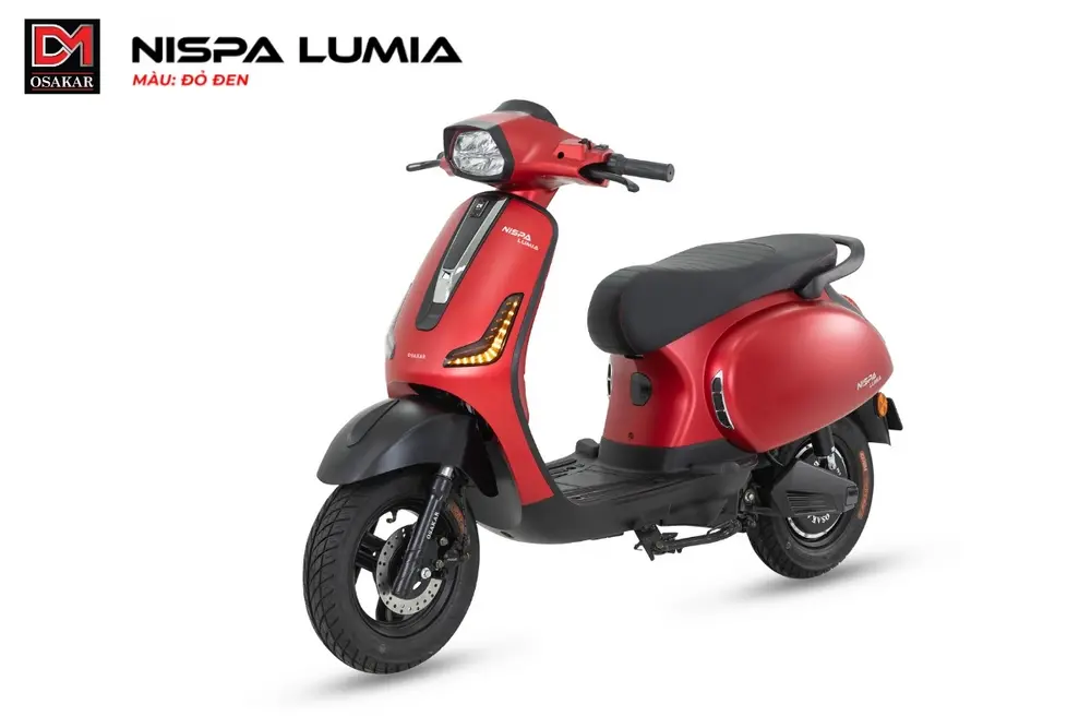 OSAKAR Nispa Lumia được trang bị hệ thống phanh đĩa thủy lực an toàn