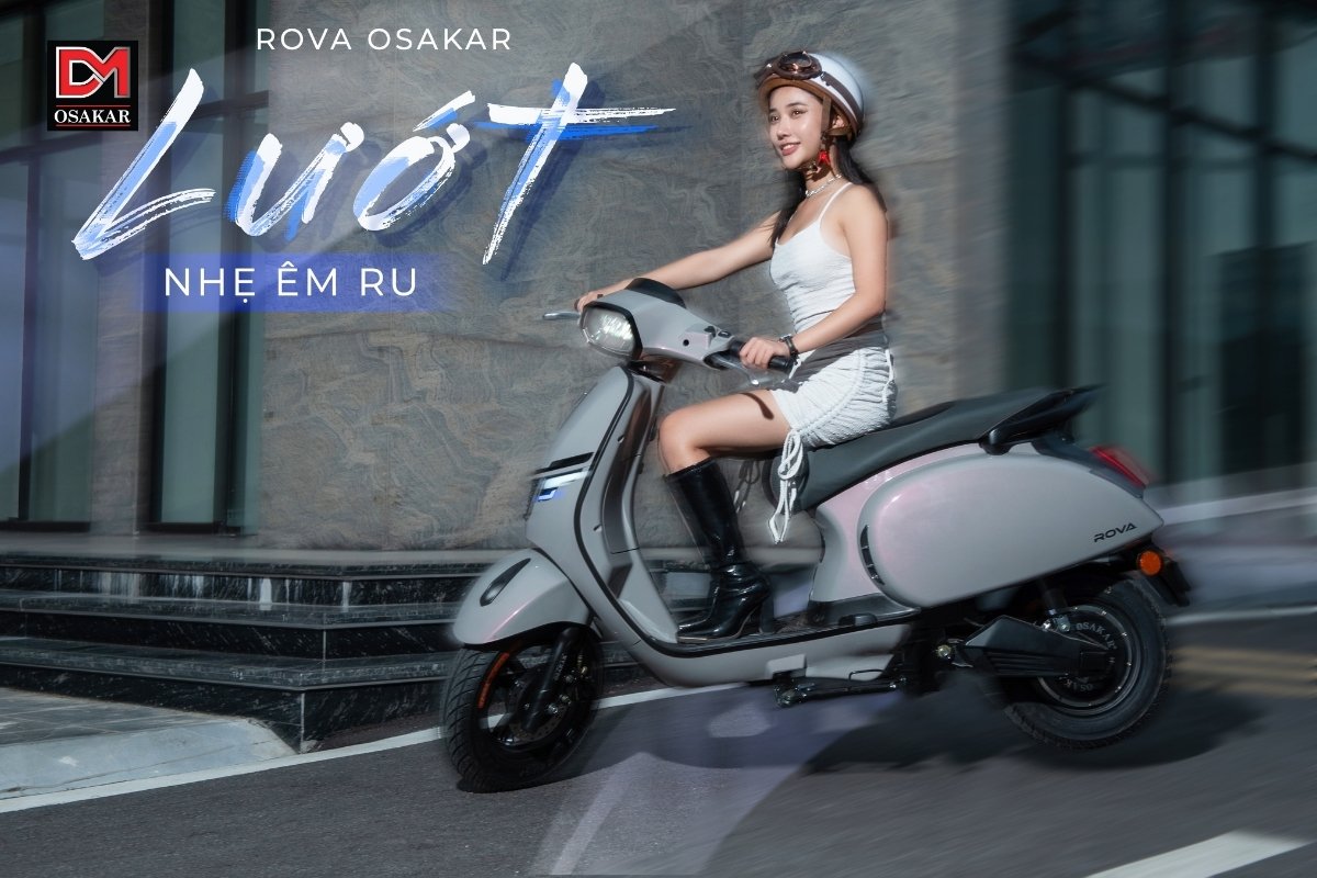 OSAKAR mang đến nhiều mẫu mã xe điện với thiết kế đẹp mắt, màu sắc trendy, thời thượng