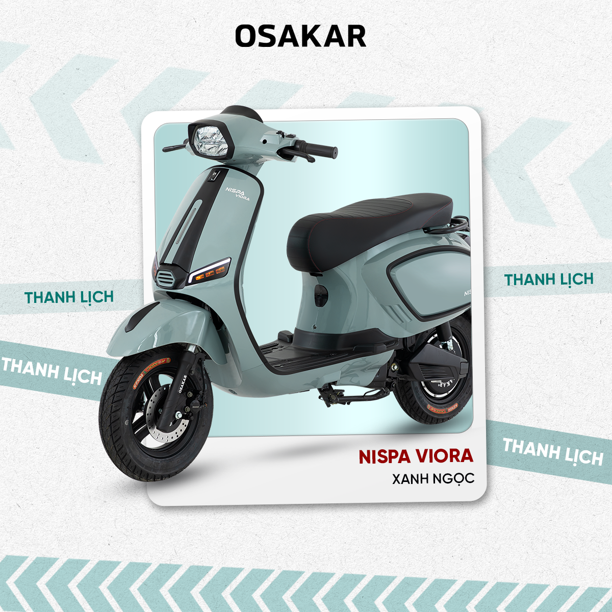 Xe máy điện OSAKAR Nispa Viora
