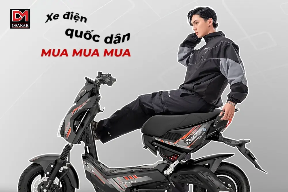 Xe có trọng lượng vừa phải giúp người điều khiển dễ xử lý tình huống, đồng thời hỗ trợ leo dốc tốt và tiết kiệm điện năng khi vận hành