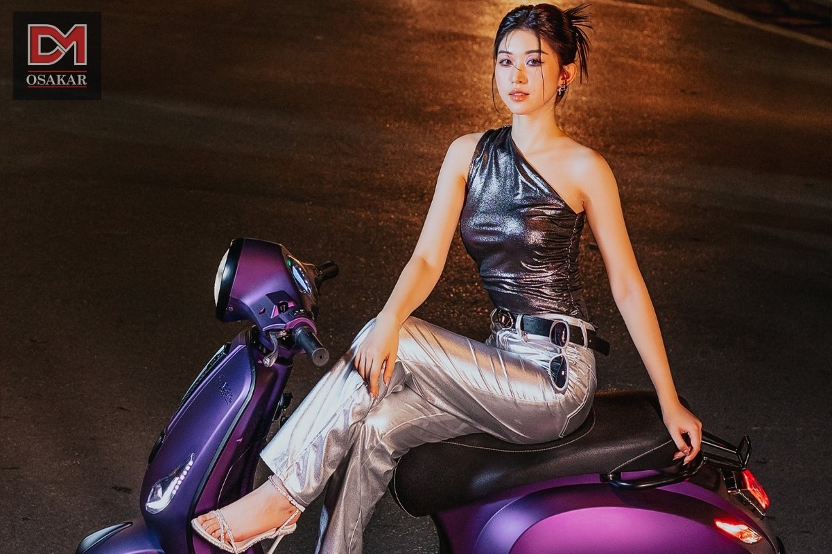 Classy SI với sắc tím quyến rũ, sẽ là “nam châm” thu hút ánh nhìn mỗi khi các Bảo Bình đi xe ra đường