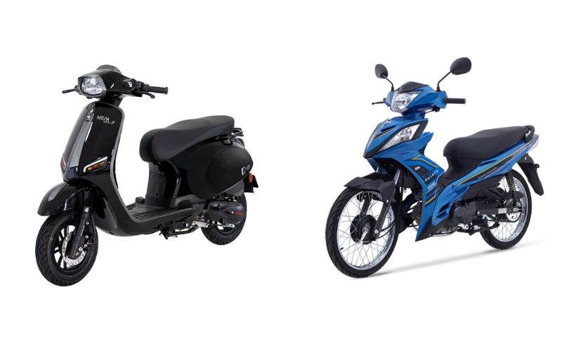 Xe máy 50cc cho học sinh phổ biến nhất hiện nay gồm 2 loại chính là xe tay ga và xe số
