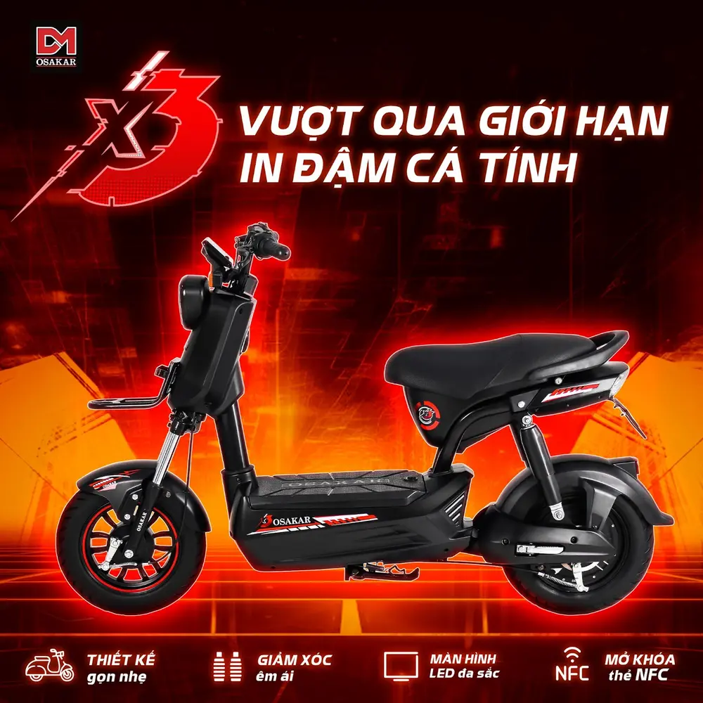 OSAKAR X3 bứt phá giới hạn, khẳng định cá tính trên từng chặng đường