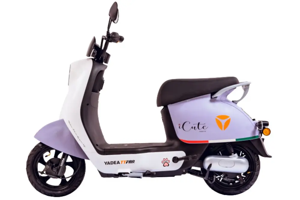 Yadea iCute chinh phục người lái bằng ngoại hình nhỏ nhắn, màu sắc ngọt ngào và kiểu dáng bo tròn mang đậm nét trẻ trung, đáng yêu