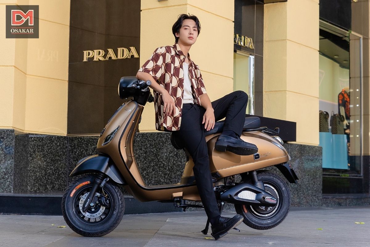 OSAKAR CLASSY SI màu nâu thời thượng