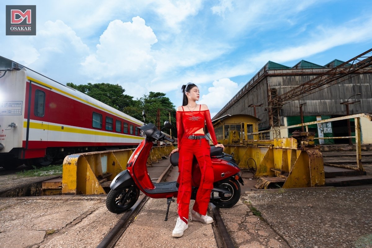 NISPA VERA X đỏ bóng