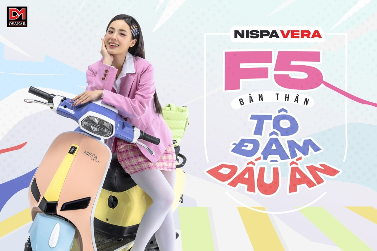NISPA VERA X hướng đến người dùng yêu thích sự cá tính, với thiết kế tinh xảo