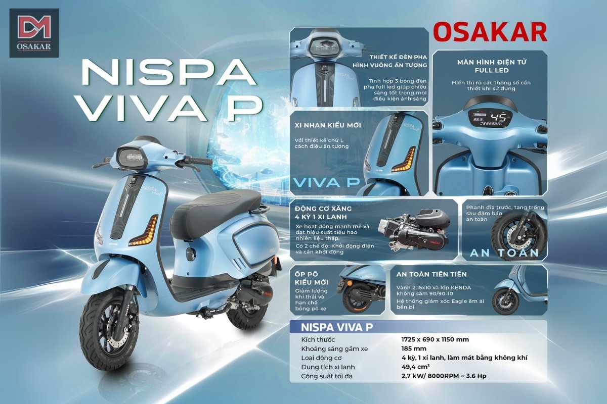 Ưu điểm của xe máy xăng