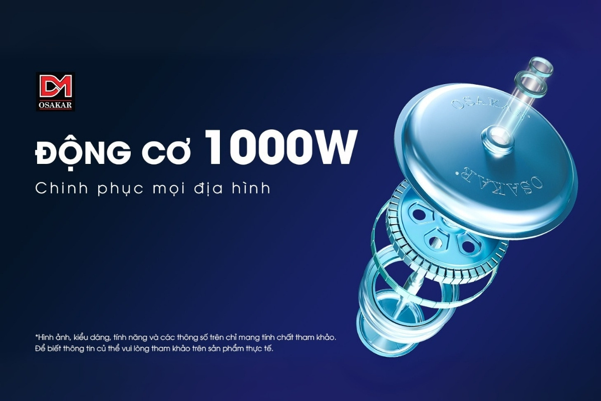 Xe điện dùng động cơ lấy năng lượng từ pin và ắc quy để hoạt động