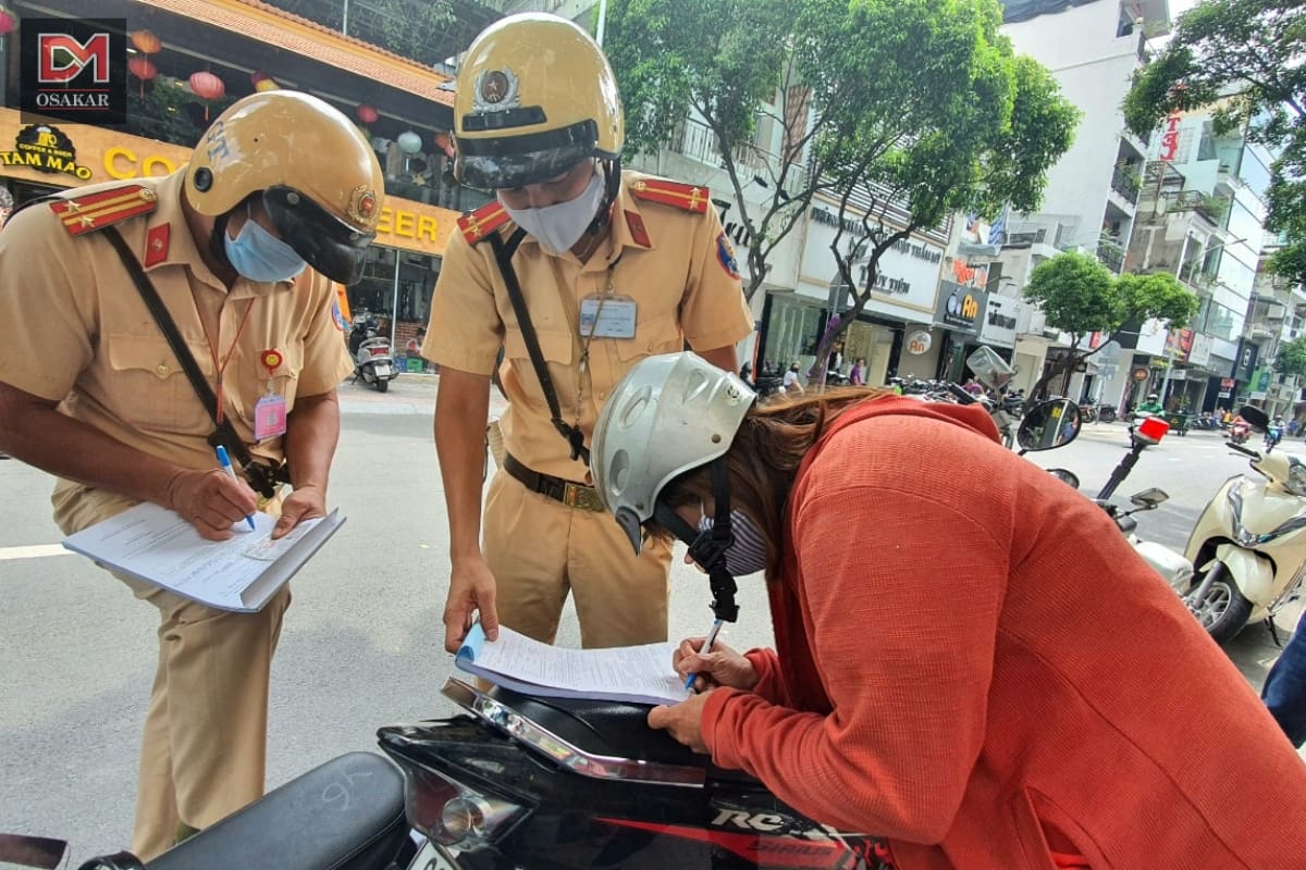 Mức phạt khi vi phạm biển cấm đi ngược chiều