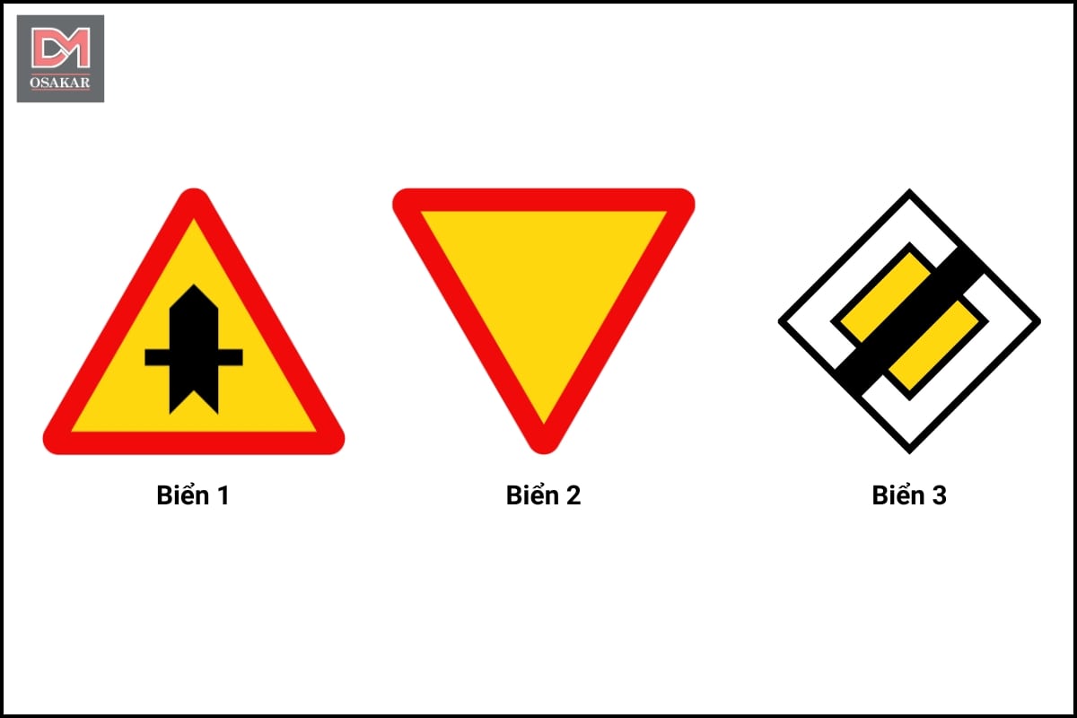 Biển nào báo hiệu “hết đoạn đường ưu tiên”?