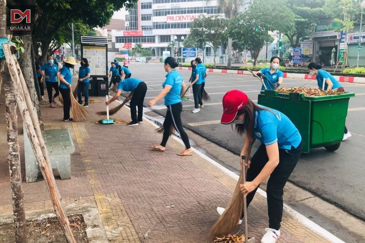 Tích cực tham gia phong trào bảo vệ môi trường tại địa phương