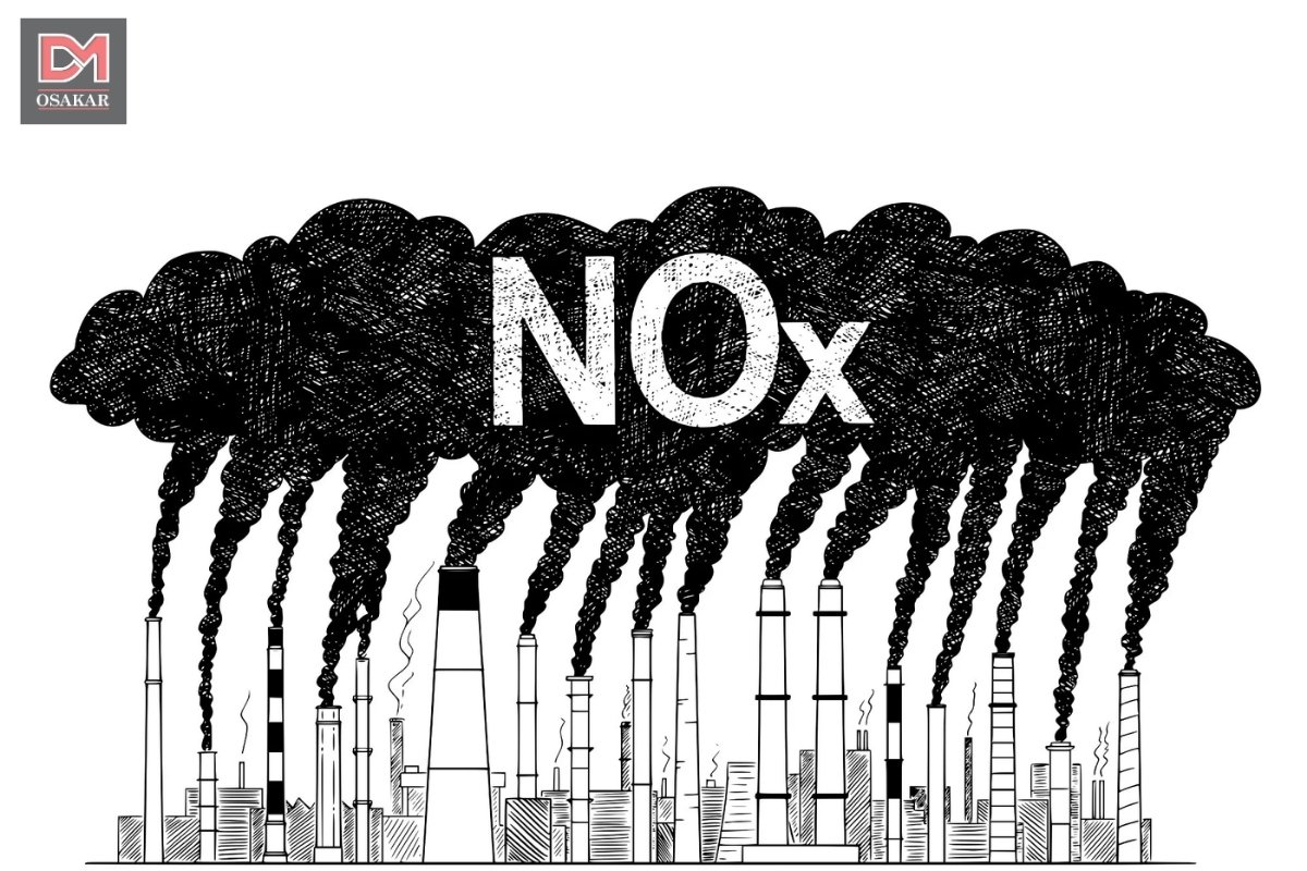 Nitrogen oxides (NOx) là nhóm khí chủ yếu gồm: nitric oxide (NO) và nitrogen dioxide (NO₂)