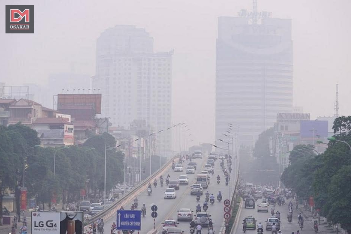 Các nguồn gây ô nhiễm không khí ở đô thị và nông thôn phổ biến hiện nay