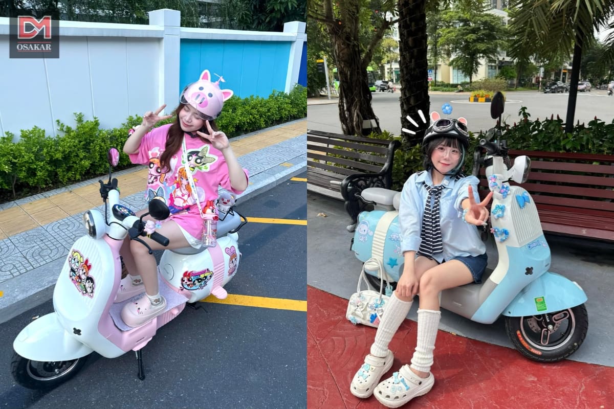 Cách dán decal xe máy/xe máy điện không bị phạt