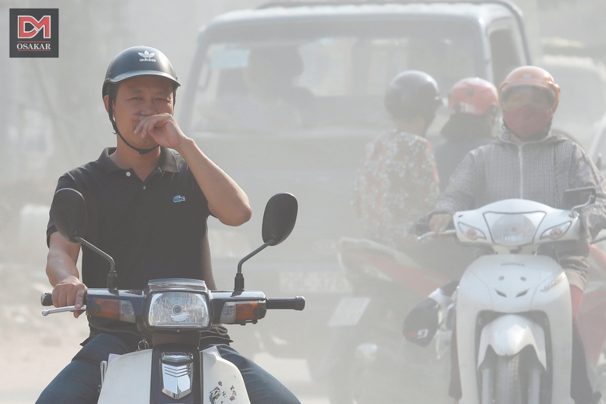 Thực trạng ô nhiễm không khí do phương tiện giao thông tại Hà Nội