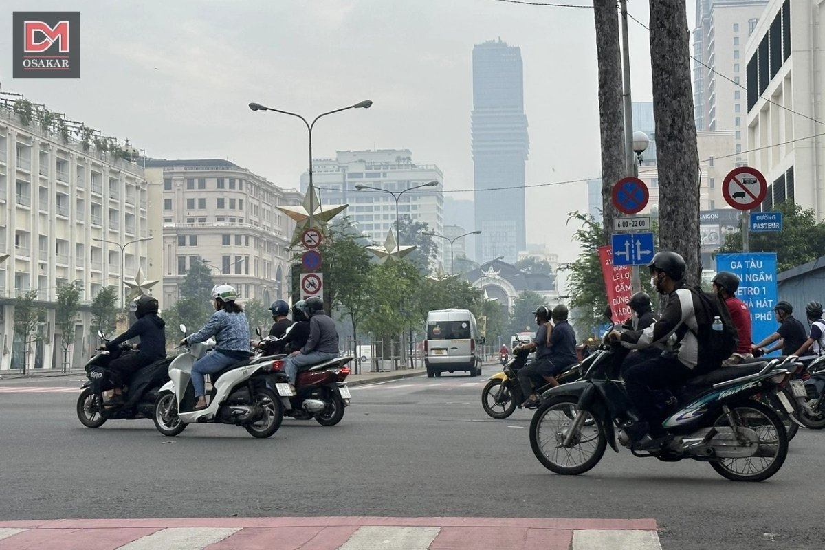 Thực trạng ô nhiễm do phương tiện giao thông tại TP. HCM
