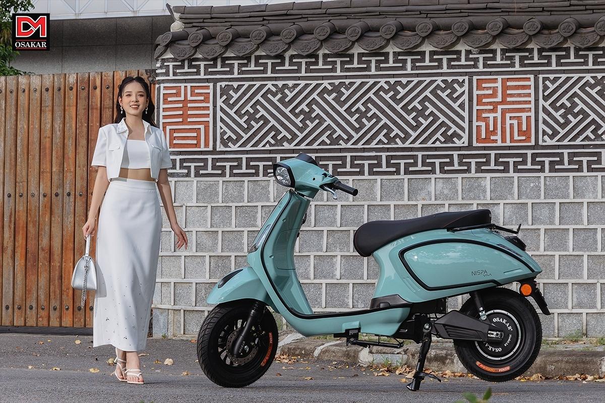NISPA VIVA X: Mẫu xe mang cảm hứng phong cách Vespa cổ điển