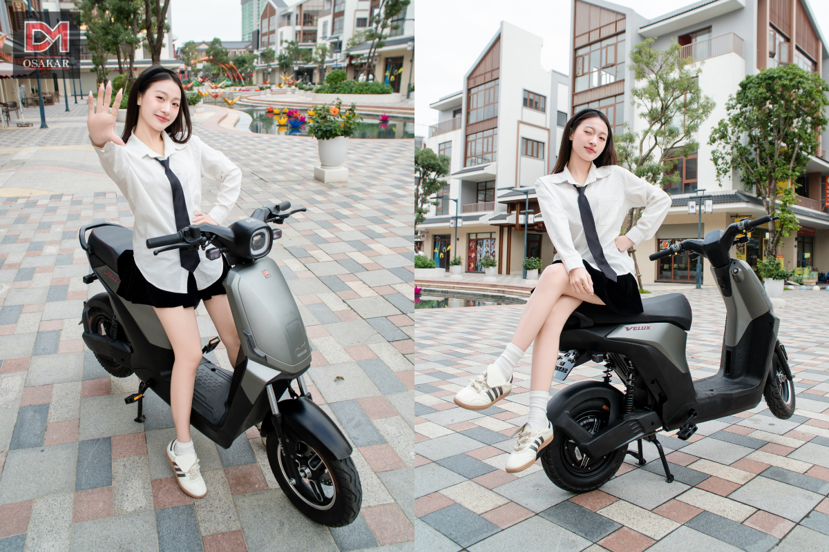 OSAKAR VELUX có form dáng nhỏ gọn và linh hoạt