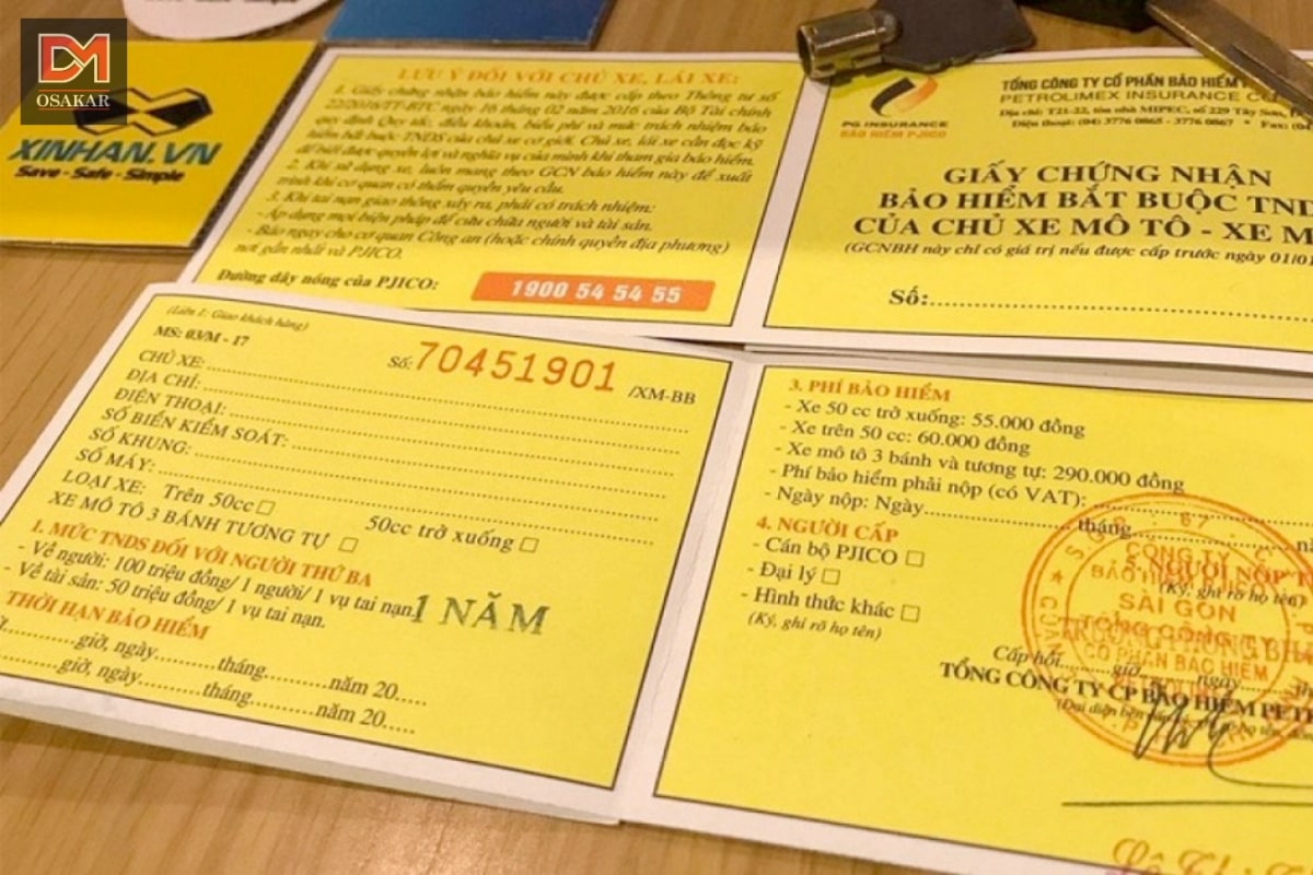 Bảo hiểm xe máy hết hạn phạt bao nhiêu theo nghị định 168?