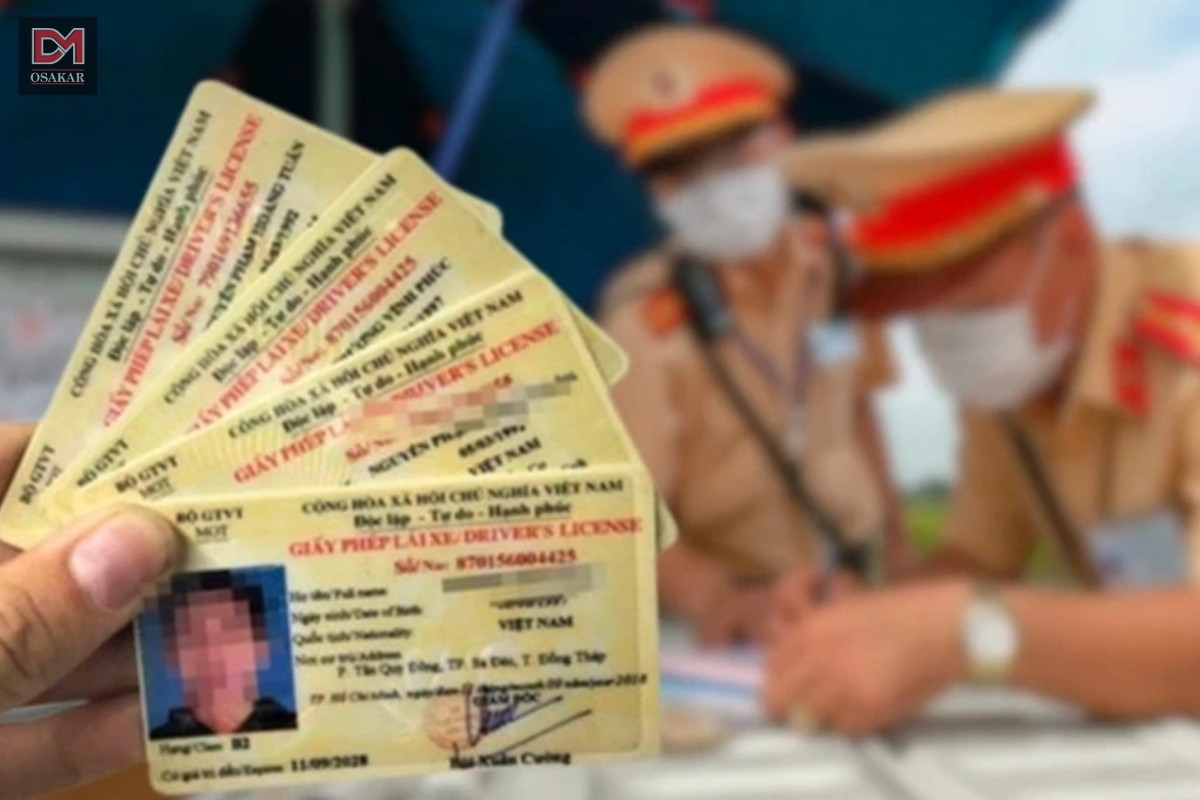 Hình thức tước giấy phép lái xe mới nhất