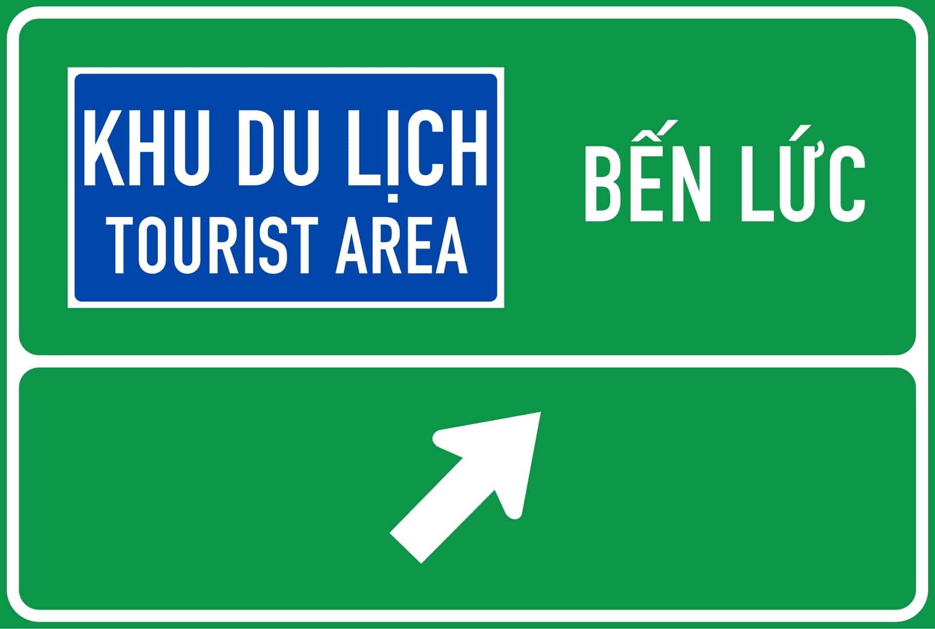 Biển báo chỉ dẫn trên đường cao tốc IE459b