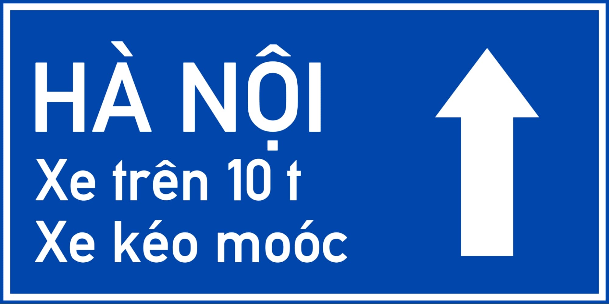 Biển báo chỉ dẫn trên đường ô tô không phải là đường cao tốc I417b