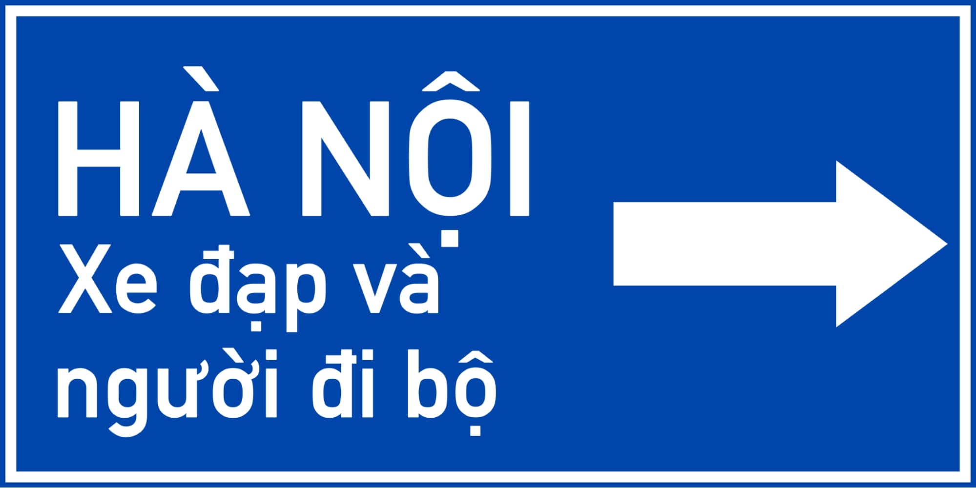 Biển báo chỉ dẫn trên đường ô tô không phải là đường cao tốc I417c