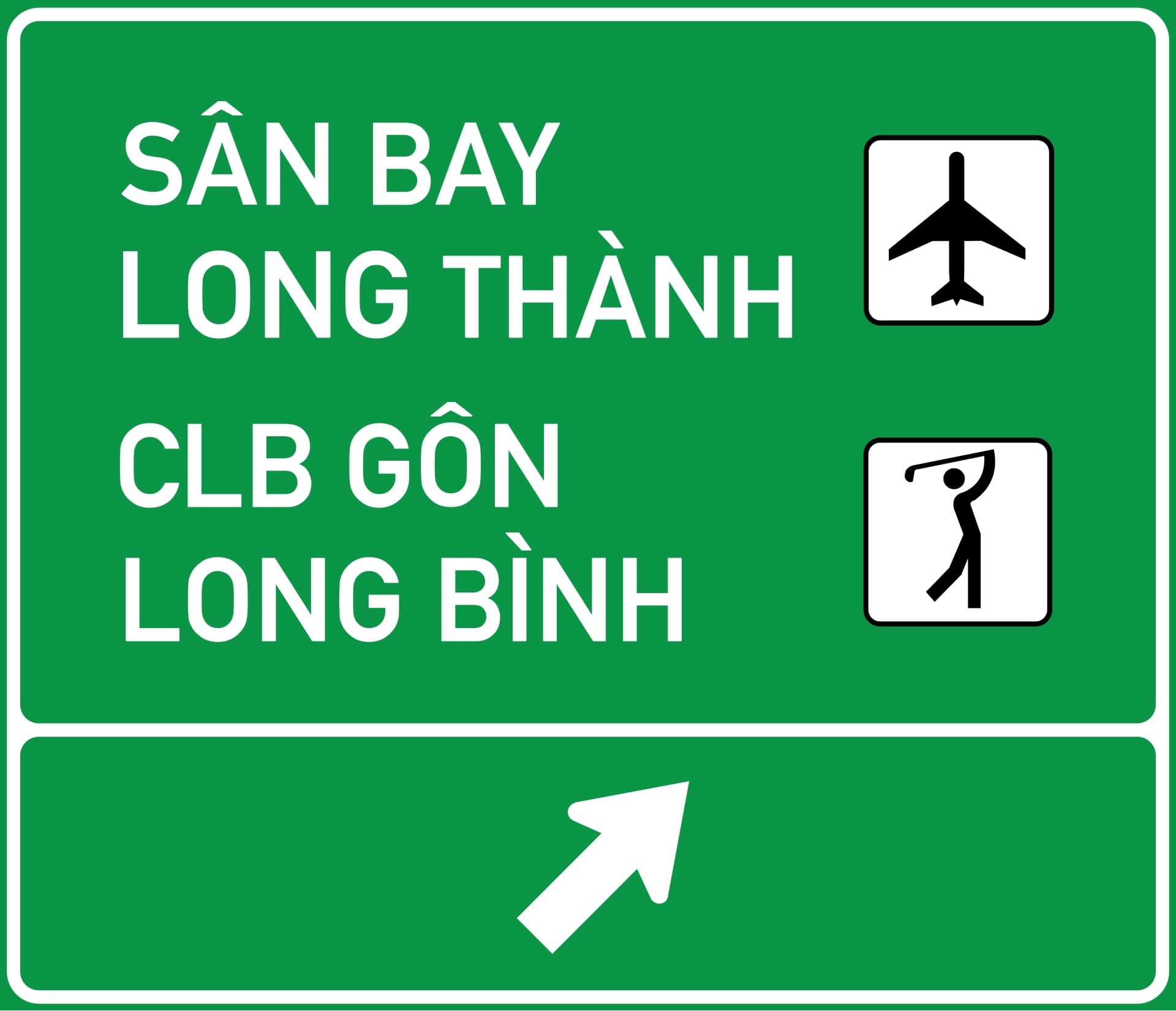 Biển báo chỉ dẫn trên đường cao tốc IE461b