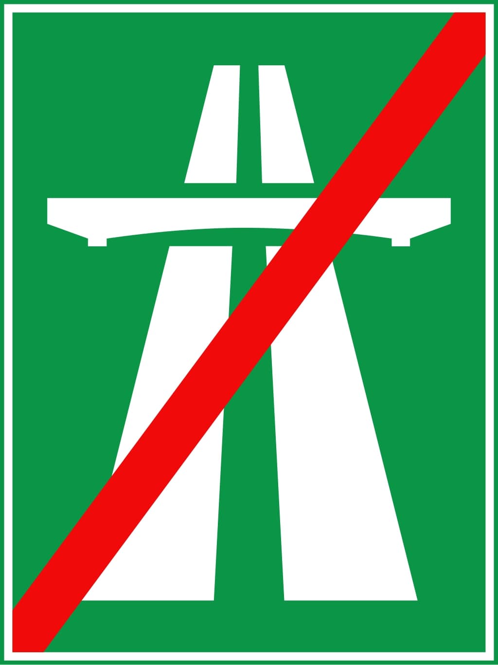 Biển báo chỉ dẫn trên đường cao tốc IE453c