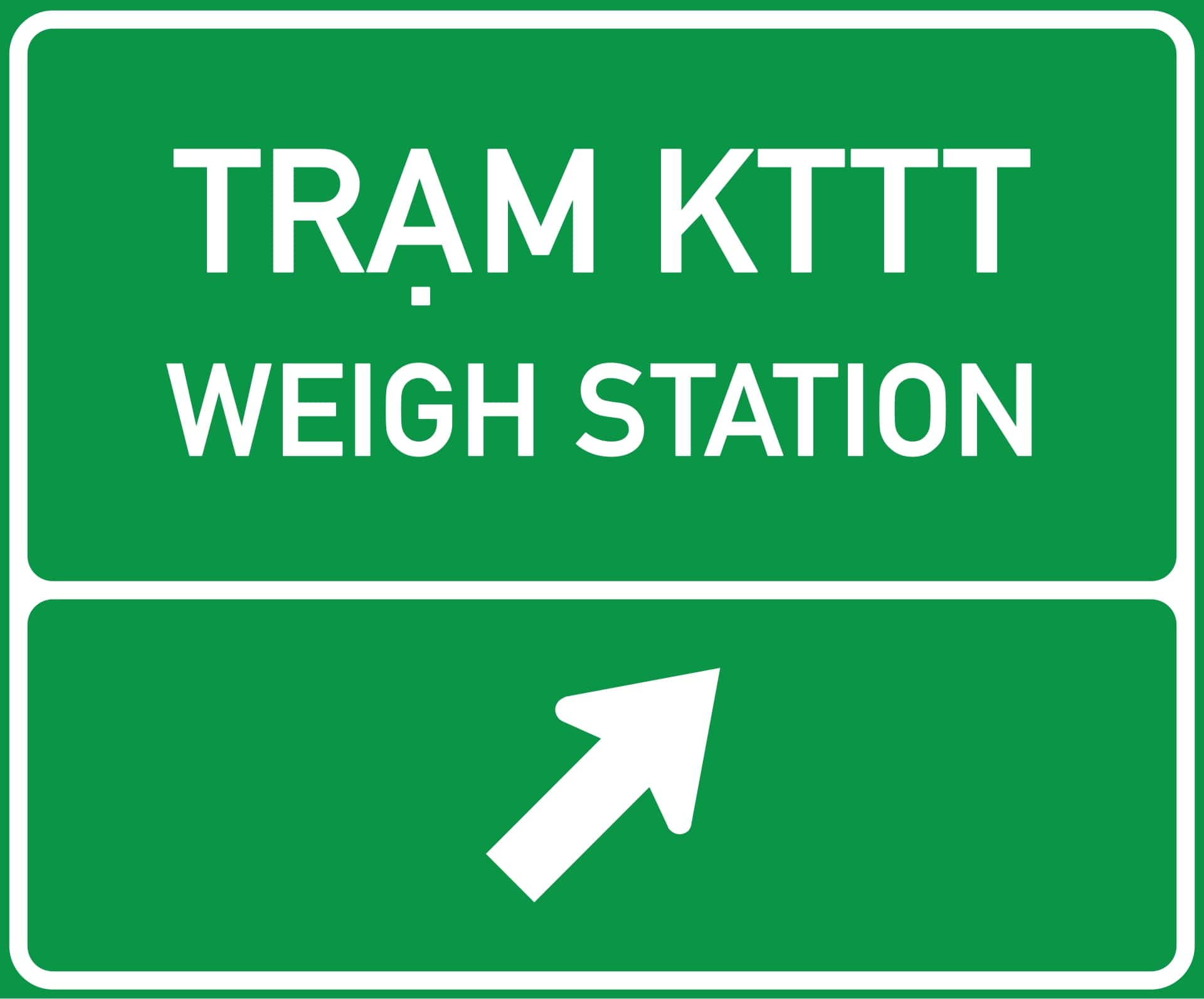 Biển báo chỉ dẫn trên đường cao tốc IE463b