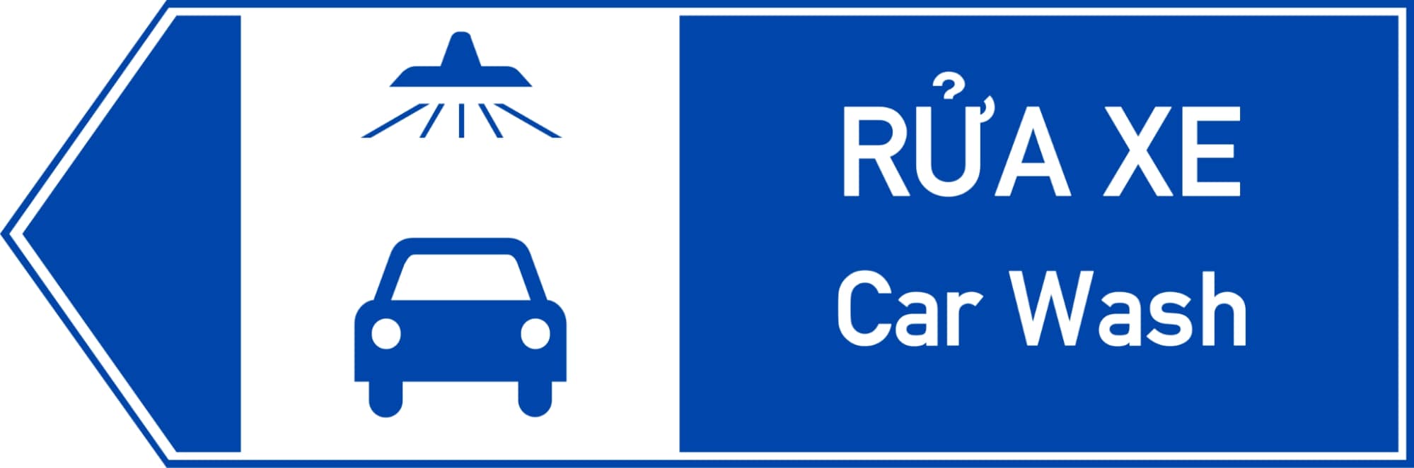 Biển báo chỉ dẫn trên đường ô tô không phải là đường cao tốc I444i