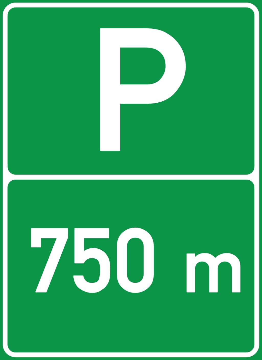 Biển báo chỉ dẫn trên đường cao tốc IE457a