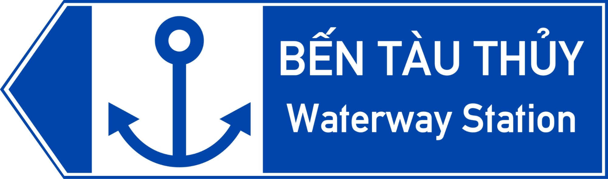 Biển báo chỉ dẫn trên đường ô tô không phải là đường cao tốc I444f