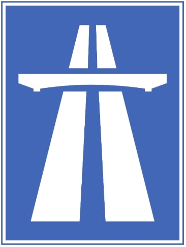 Biển báo chỉ dẫn trên đường ô tô không phải là đường cao tốc I437