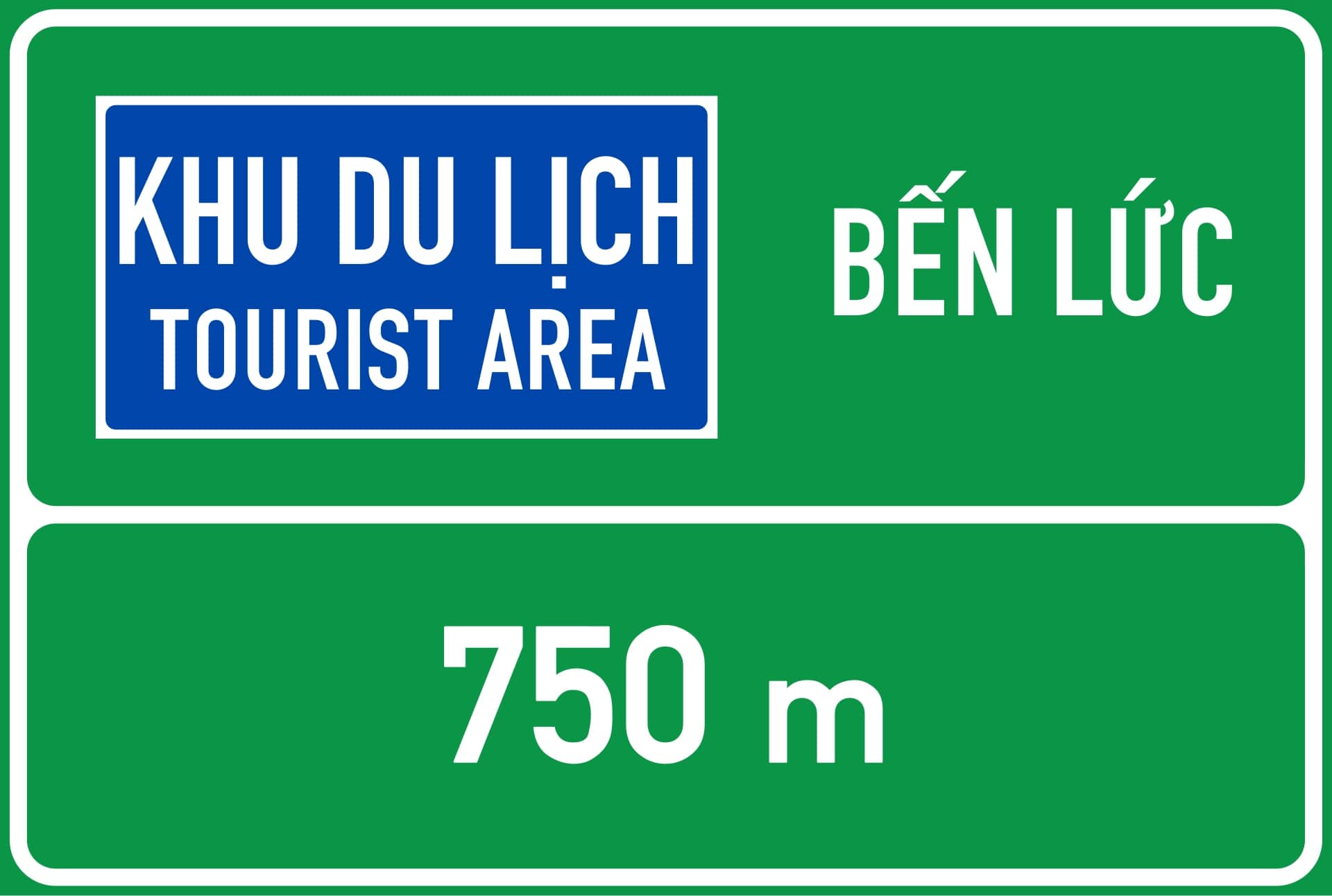 Biển báo chỉ dẫn trên đường cao tốc IE459a