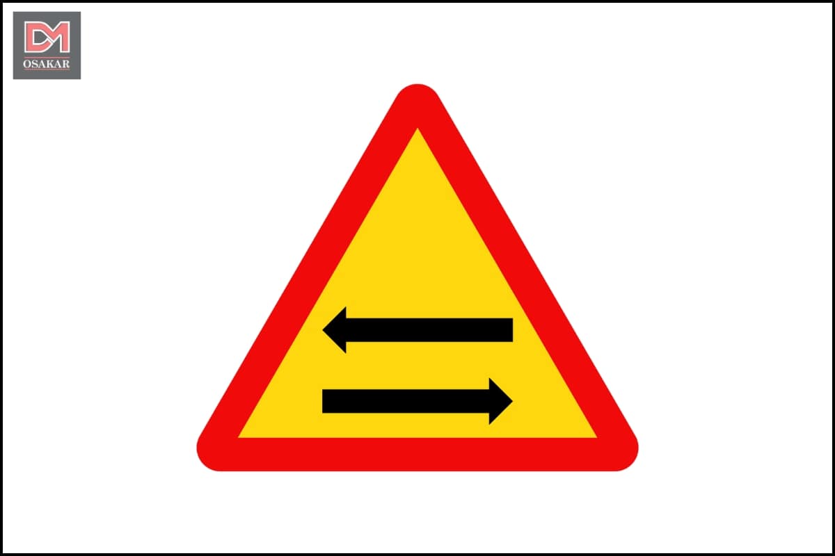 Biển báo giao nhau với đường hai chiều - mã W.234