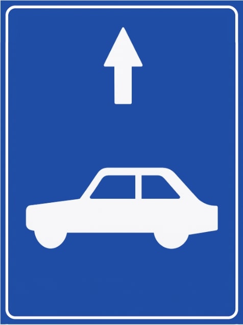 Biển báo hiệu lệnh R.412b