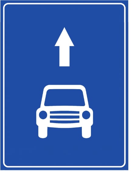 Biển báo hiệu lệnh R.412f