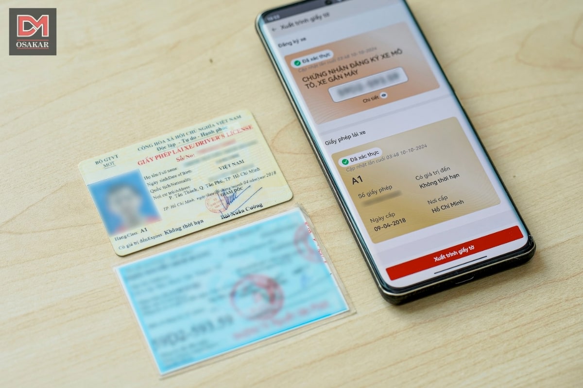 VNeID có thay thế giấy tờ xe được không? Cập nhật mới nhất