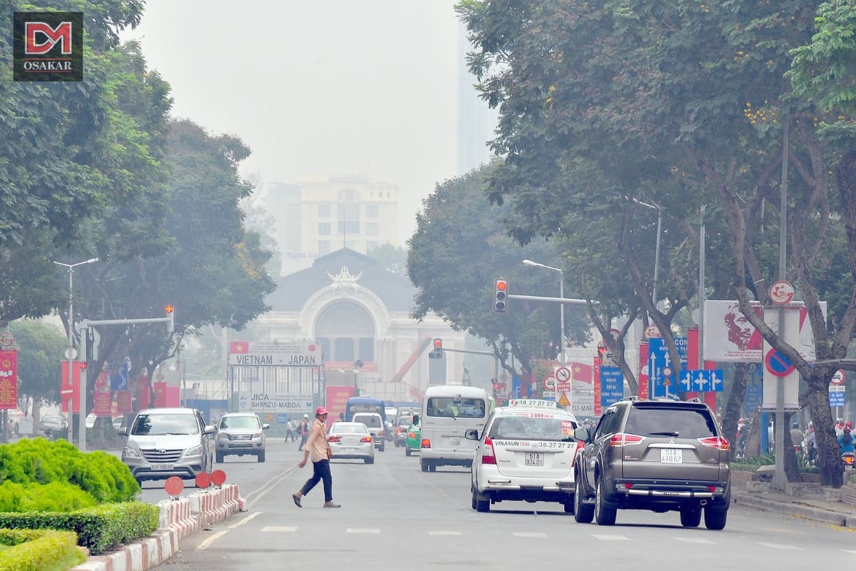 Hình ảnh ô nhiễm không khí tại TP. Hồ Chí Minh 1